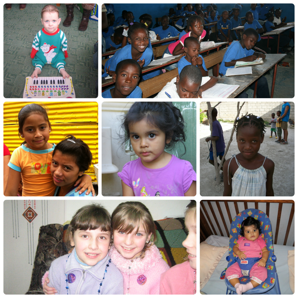 orphans collage